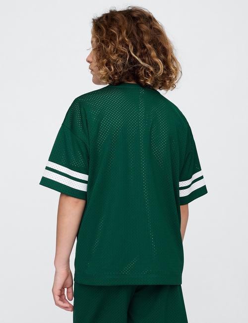 Kids GapFit Tech Mesh Jersey T-Shirt