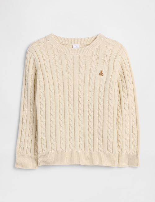 babyGap Cable-Knit Crewneck Sweater