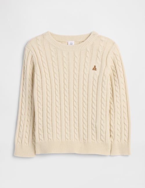 babyGap Cable-Knit Crewneck Sweater
