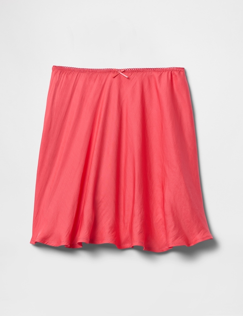 Kids Satin Slip Skirt