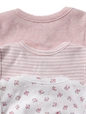 Baby First Favorite Floral Long Sleeve Bodysuit (3-Pack)
