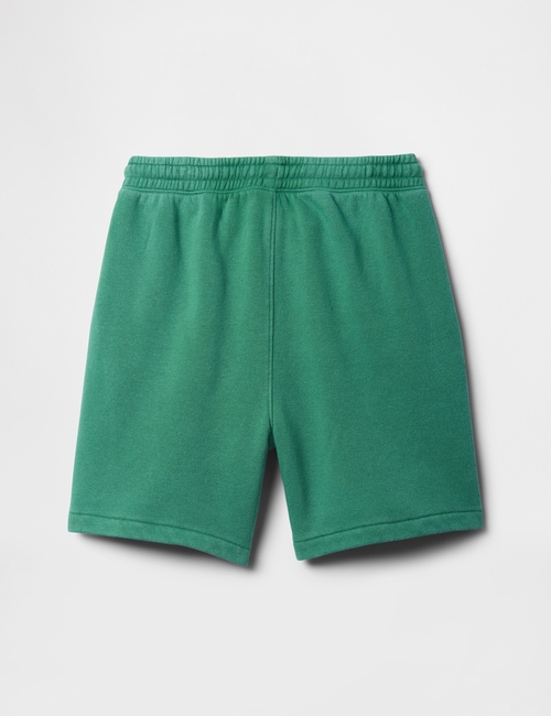 Kids Washed-Fleece Pull-On Shorts
