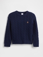 CASHSOFT CABLE SWEATER