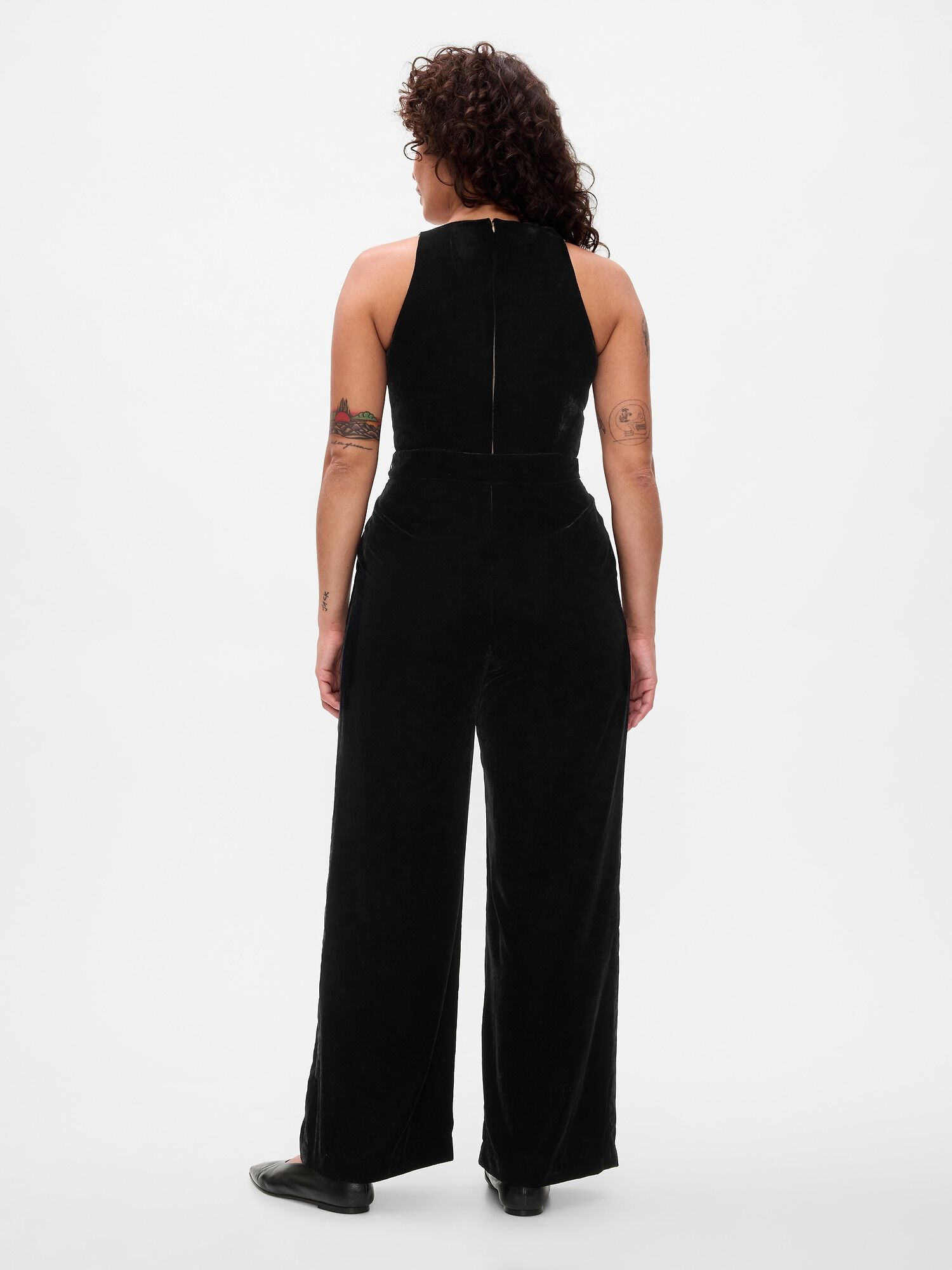 Gap velvet jumpsuit outlet