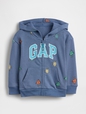 babyGap Relaxed Logo French Terry Zip Hoodie