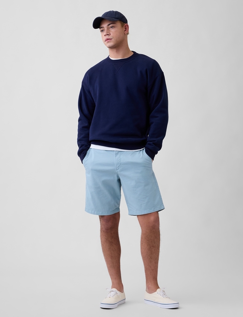 9" Essential Khaki Shorts