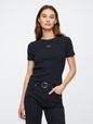 Modern Cropped Logo T-Shirt