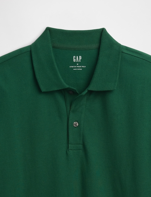 Stretch Pique Polo Shirt