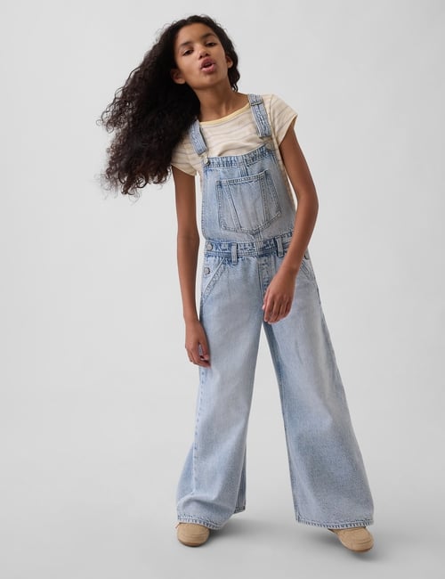 Kids Baggy Overalls