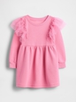 Baby & Toddler Tulle Sweatshirt Dress