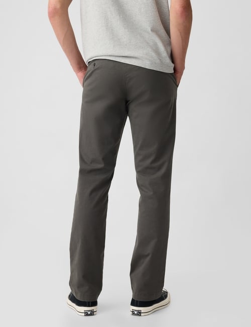 Modern Straight Khakis