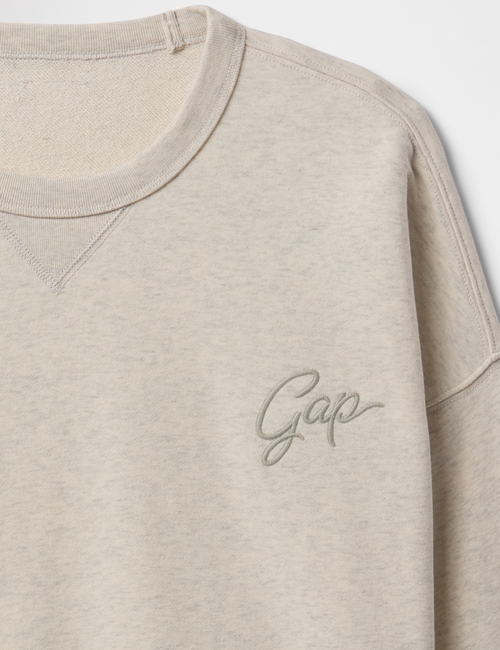 Vintage Soft Oversized Logo Sweatshirt