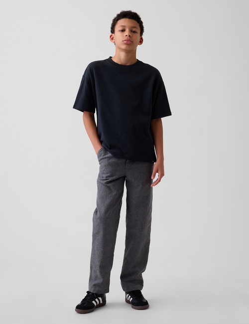Kids Linen-Cotton Relaxed Easy Pants