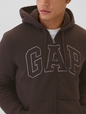 Gap Logo Sherpa-Lined Zip Hoodie