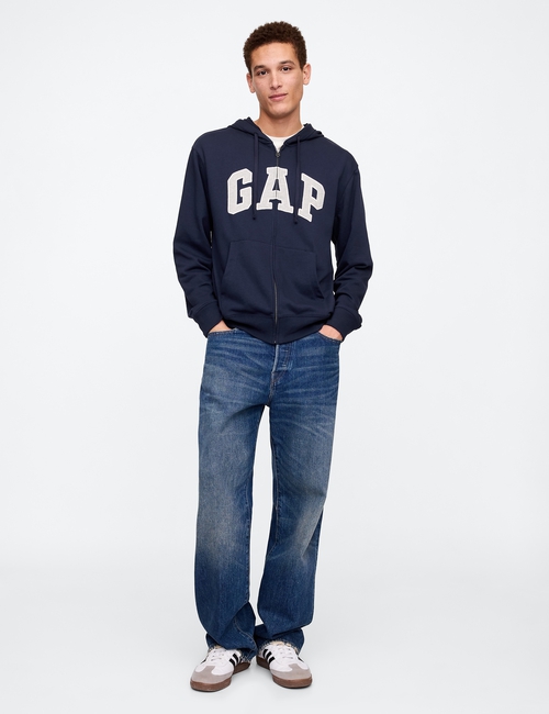 Gap Logo Zip Hoodie