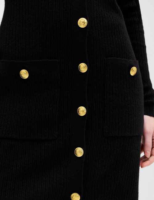 CashSoft Rib Pocket Mini Sweater Dress