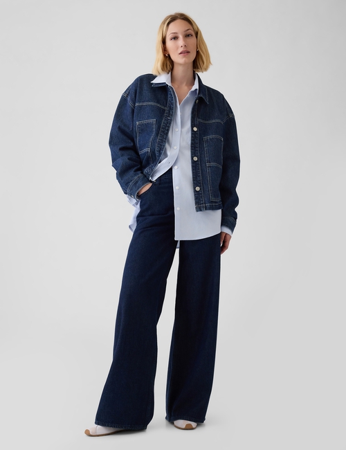 Organic Cotton Oxford Big Shirt