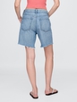 8" Mid Rise '90s Loose Denim Bermuda Shorts