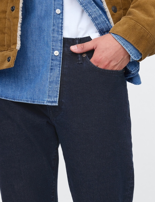 Straight Jeans with Washwell