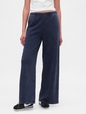BAGGY WIDE LEG SWEATPANT - LOGO