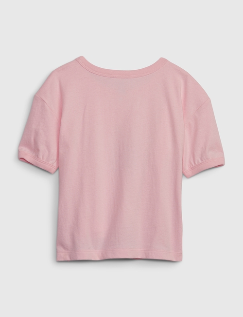 تي شيرت بطبعة دب برانان وشعار جاب للأطفال