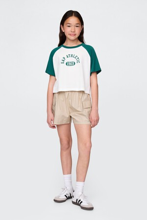 Kids Poplin Easy Cargo Shorts