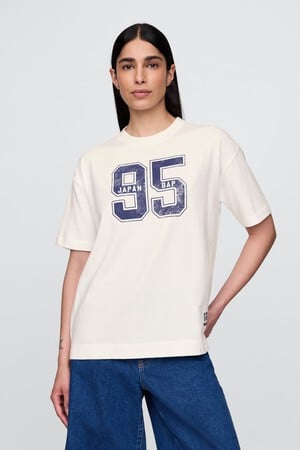 Oversized Gap Logo T-Shirt
