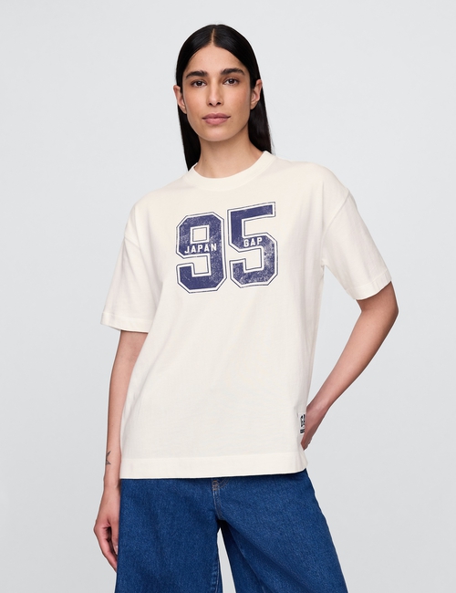 Oversized Gap Logo T-Shirt