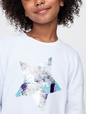 Kids Flippy-Sequin Graphic Sweatshirt