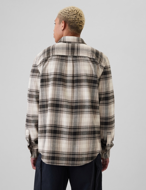 Organic Cotton Flannel Shirt