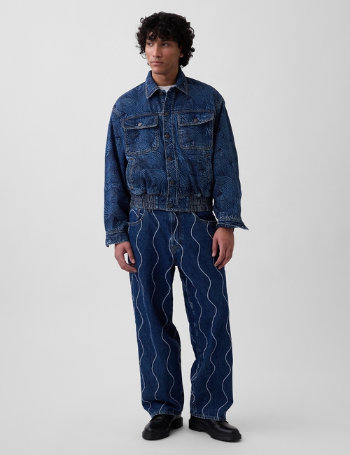 GAP X HFR BAPTISTE BOMBER EMBROIDERED LIMTED EDITI