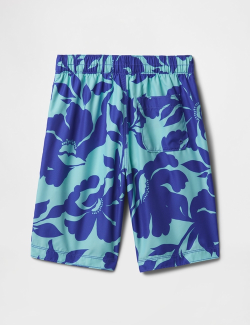 Kids 8" Recycled Swim Trunks