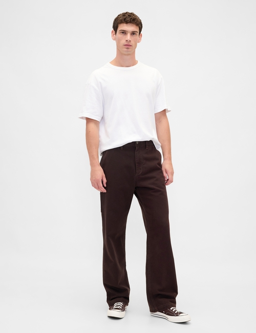 Canvas '90s Loose Carpenter Pants