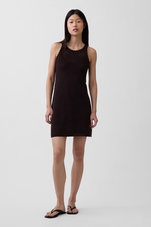 Crochet Mini Dress