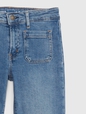 Kids High Rise Flare Jeans