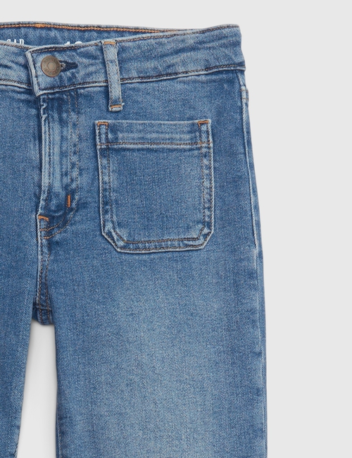 Kids High Rise Flare Jeans