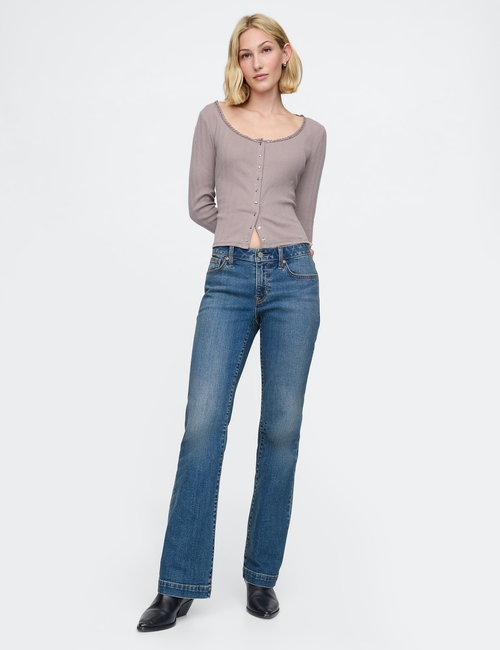 Low Rise Long & Lean Jeans
