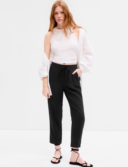 Easy Straight Pull-On Pants With Washwell™