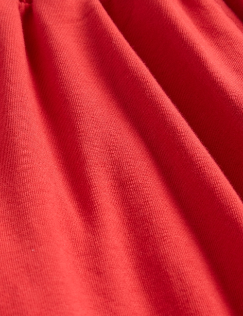 Organic Cotton Heavyweight Cropped Wide-Leg Pants