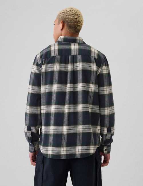 Organic Cotton Flannel Shirt