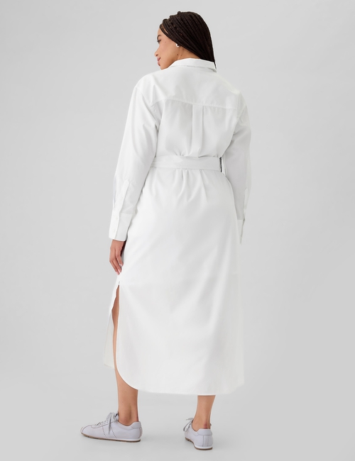 Organic Cotton Maxi Shirtdress