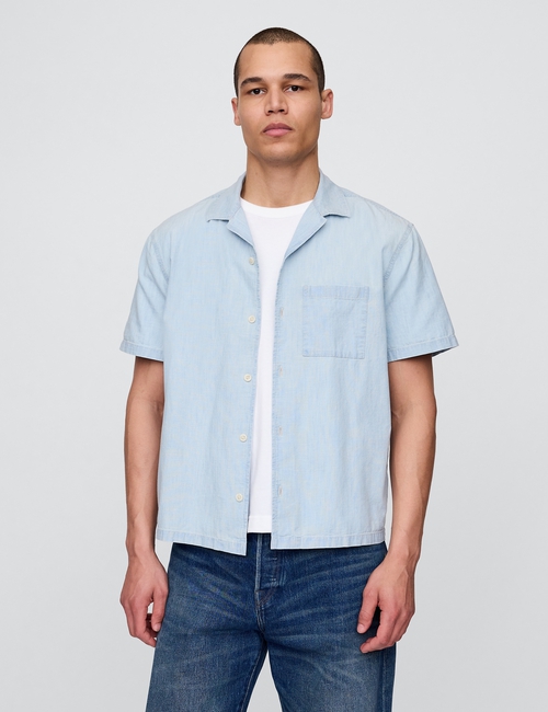Relaxed Denim Shirt