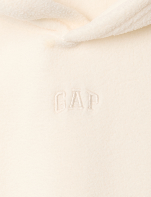 babyGap Relaxed Logo Polar Fleece Hoodie