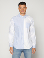 Stretch Poplin Shirt in Slim Fit