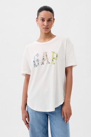 Organic Cotton Gap Arch Logo T-Shirt