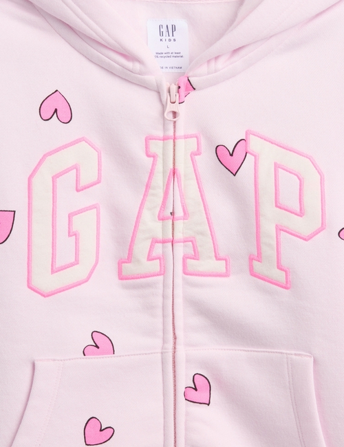 Kids Relaxed Gap Logo Zip Hoodie