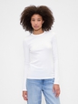 Essential Ribbed Crewneck T-Shirt