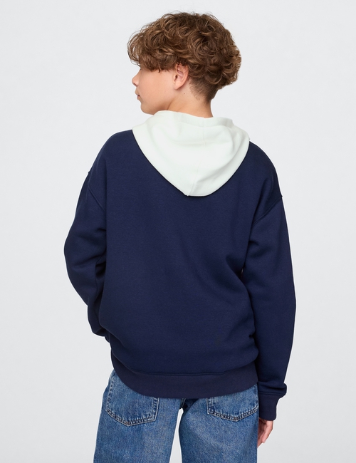 Kids Relaxed Gap Logo Colorblock Hoodie