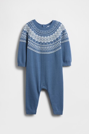 Baby Fair Isle Sweater One-Piece