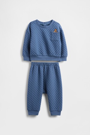 EMBR CREW QUILTED SET